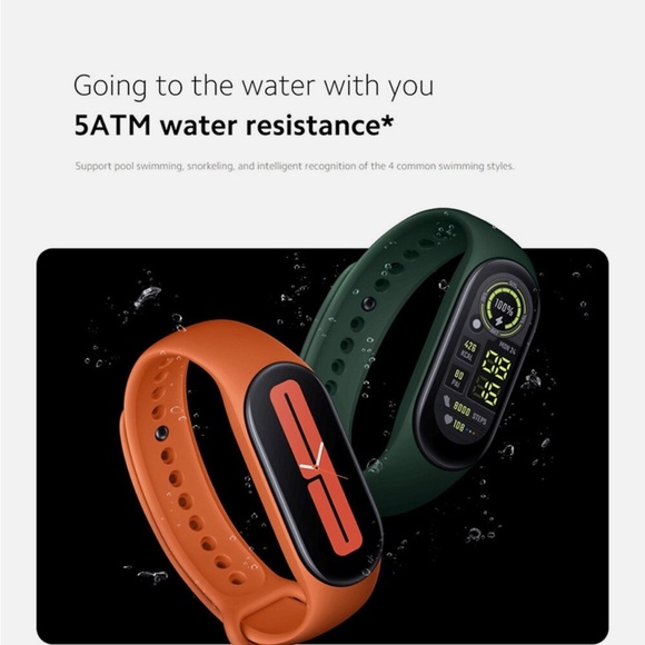 Smart Band 7 Black Multifunction Fitness Tracker Blood Oxygen  Bluetooth - Picture 12 of 13